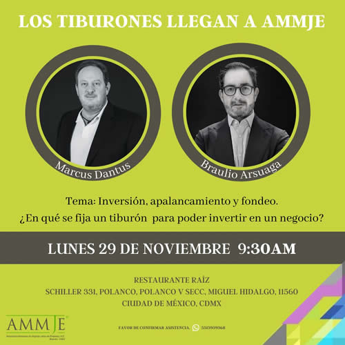 Los Tiburones llegan a AMMJE